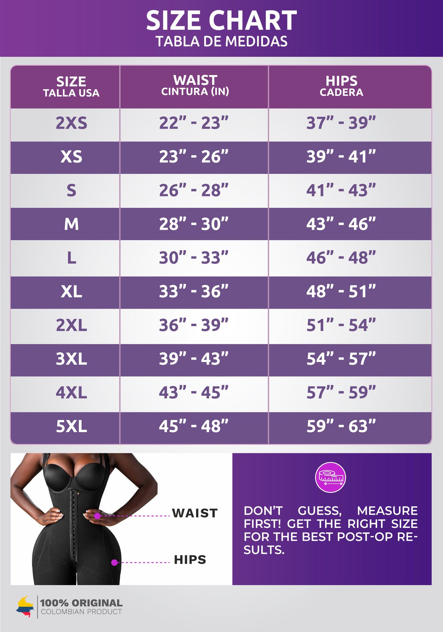 Lalubel VivaCurve™ Stage 3 Strapless Faja - LALUBEL LLC