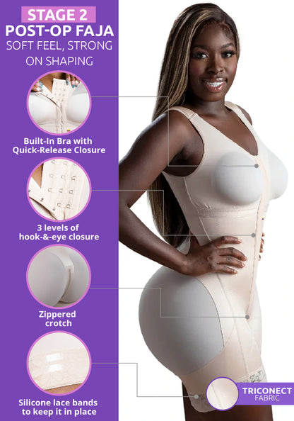 Lalubel™ SculptWear – Colombian Seamless Body Shapern Slim Fit LALUBEL LLC
