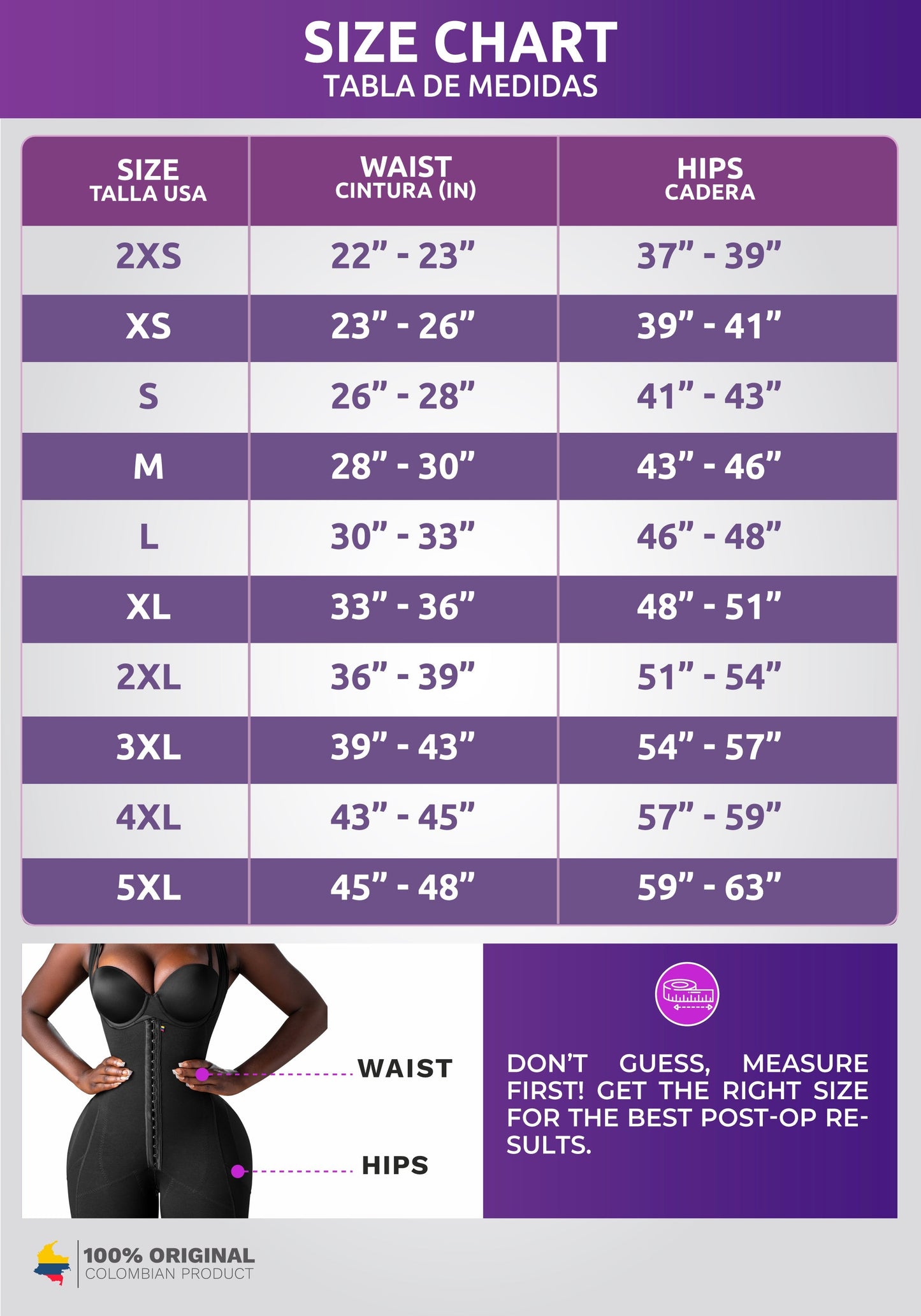 Lalubel PostForm™ Stage 1 | Strap-Free Faja Snatched body