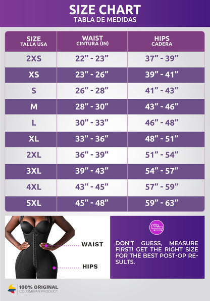 Lalubel PostForm™ Stage 1 | Strap-Free Faja Snatched body